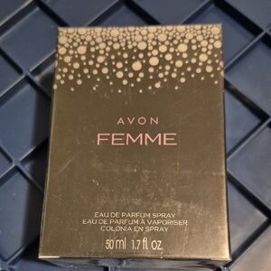 Avon Femme Eau de Parfum Spray - 1.7 fl oz Chic Sealed Black and Silver Box
